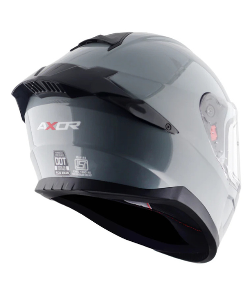 Axor Saber Single Color Helmet - Gloss Nardo Grey