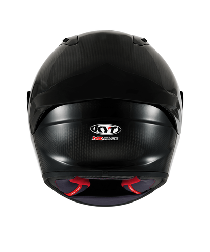 KYT NZ Race Solid Carbon Helmet  - Gloss Black
