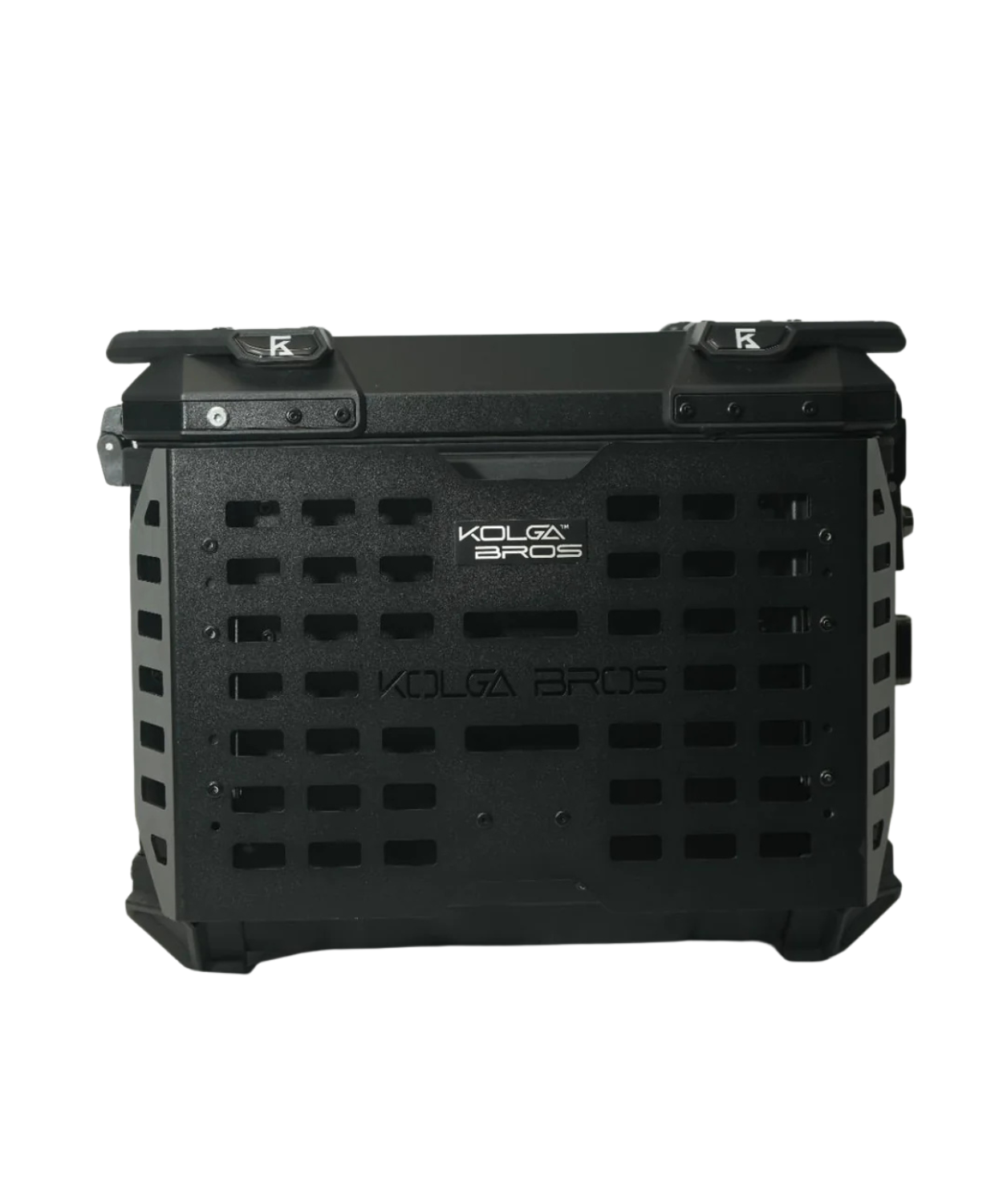 Kolga Bros Camper 38L Moto Alluminium Panniers - Black