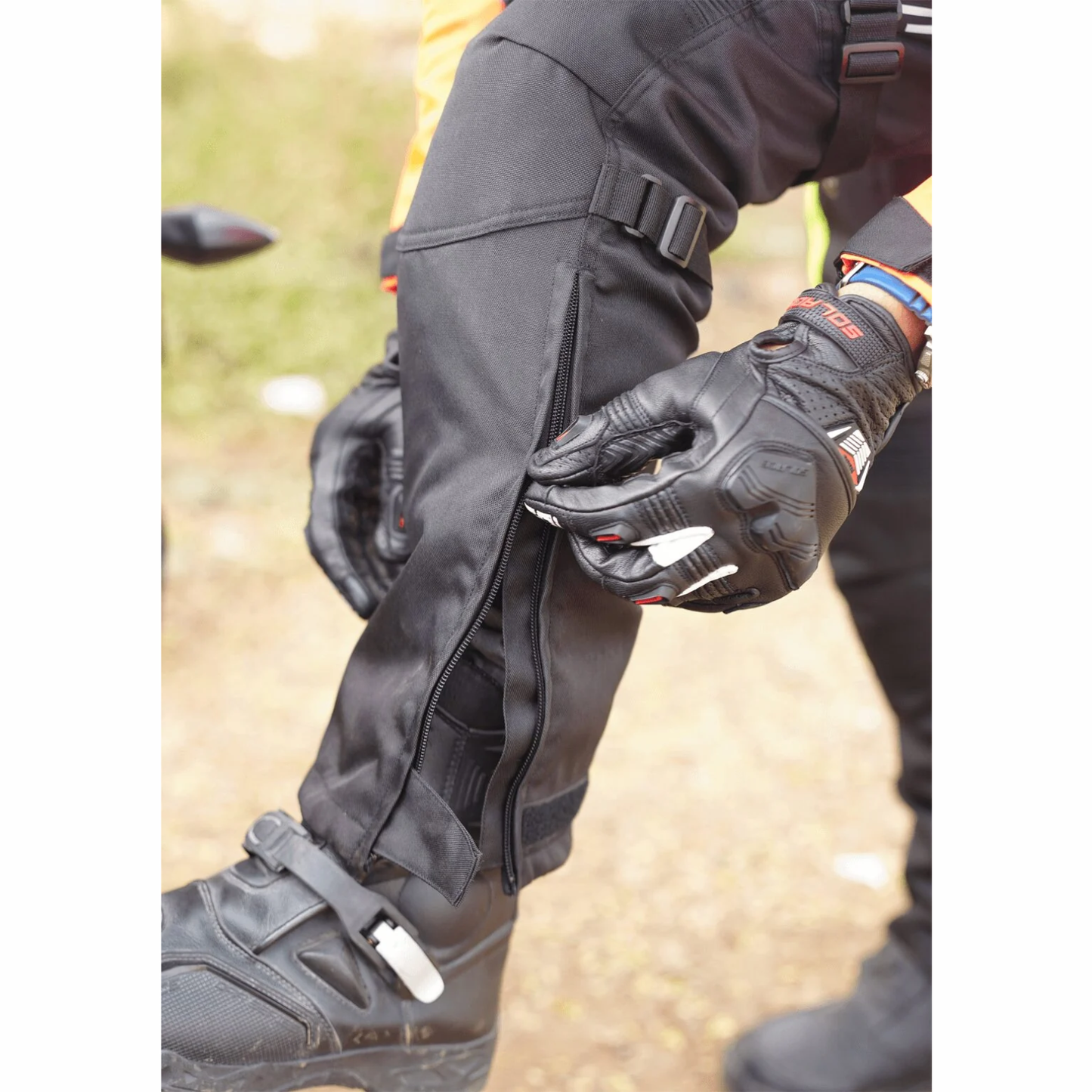 Solace S30 V3T Riding Pant with Powertector Protector - Black
