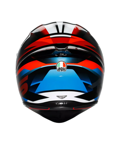 AGV K1 S Fastlap Helmet - Gloss Black Red Blue
