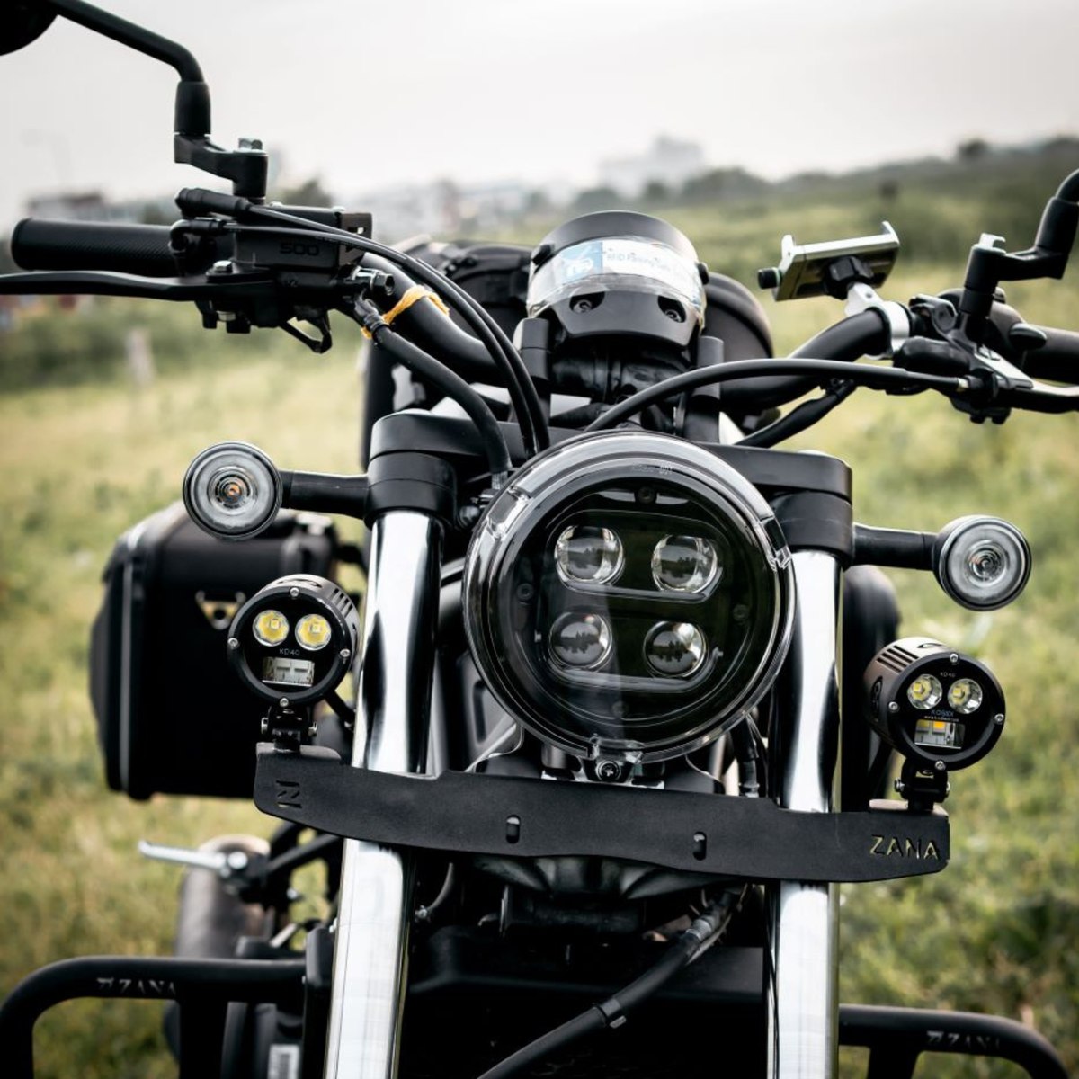 Zana Honda Rebel 500 Fog Light Mount - ZI-8628 - Zana
