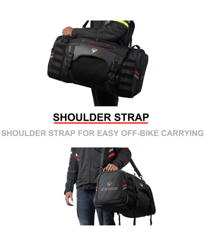 Bison ProGear Camper 50L Tail Bag - Black