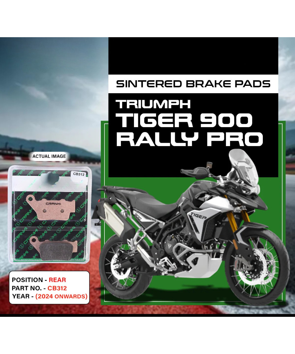 Crank1 Triumph Tiger 900 Rally Pro (2024 Onwords) Sintered Brake Pads