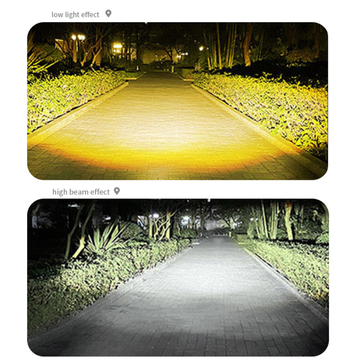 Yellowfin XC1 Motorcycle LED Auxiliary Fog Light