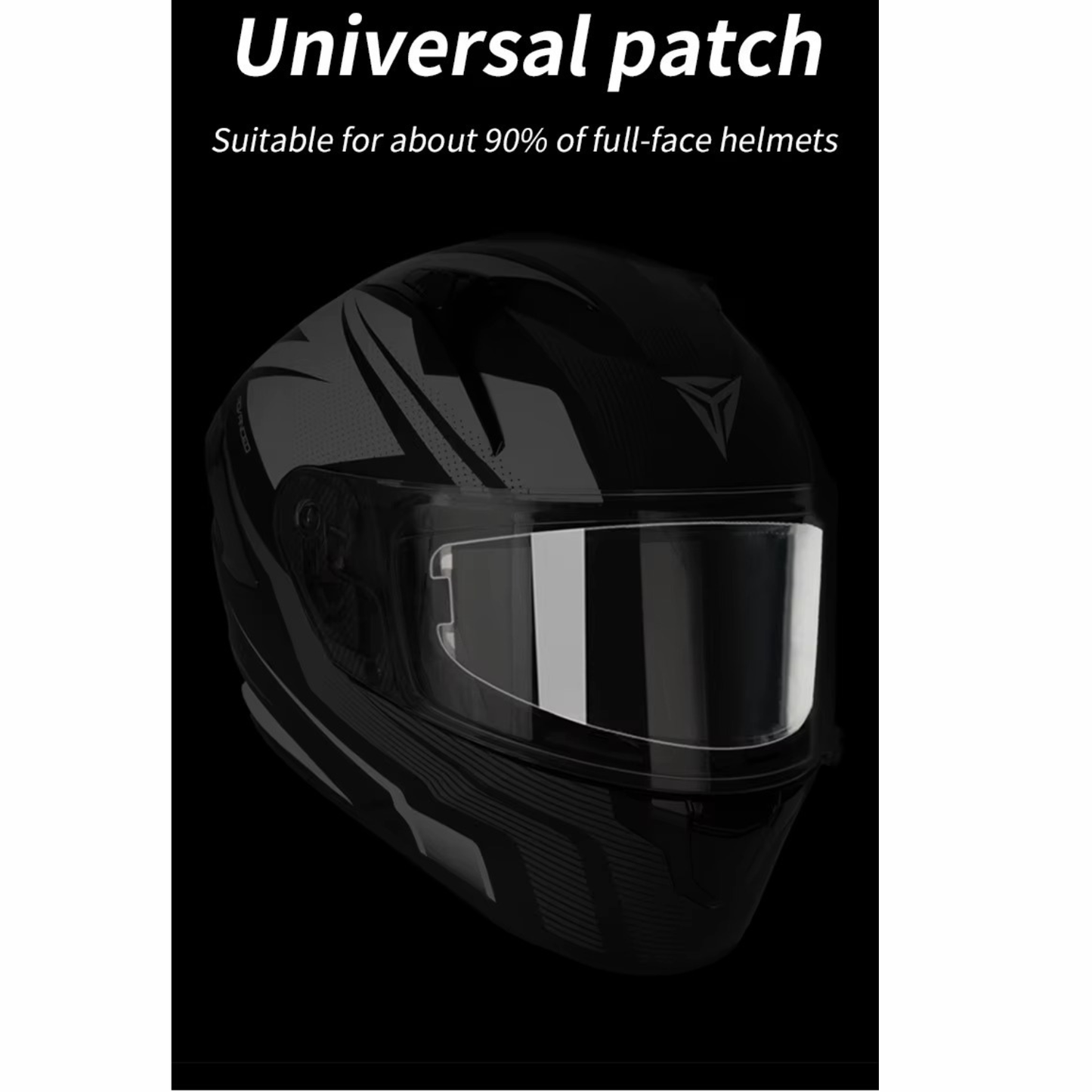 Motowolf Helmet Visor Anti-Fog P1 Sticker