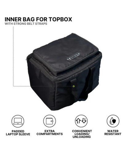 Auto Engina Aluminium Top Box 42L for Royal Enfield Himalayan 450 - Black