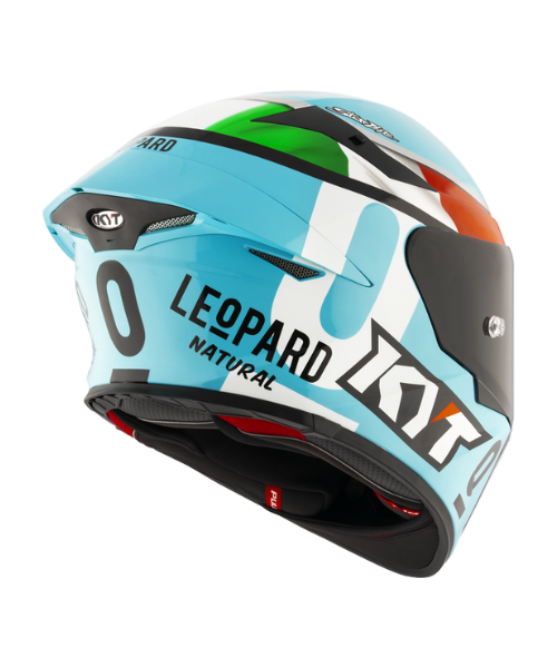 Kyt Casco Icon Leopardo Leopard Crash Helmet Leopard LEO-813 Full