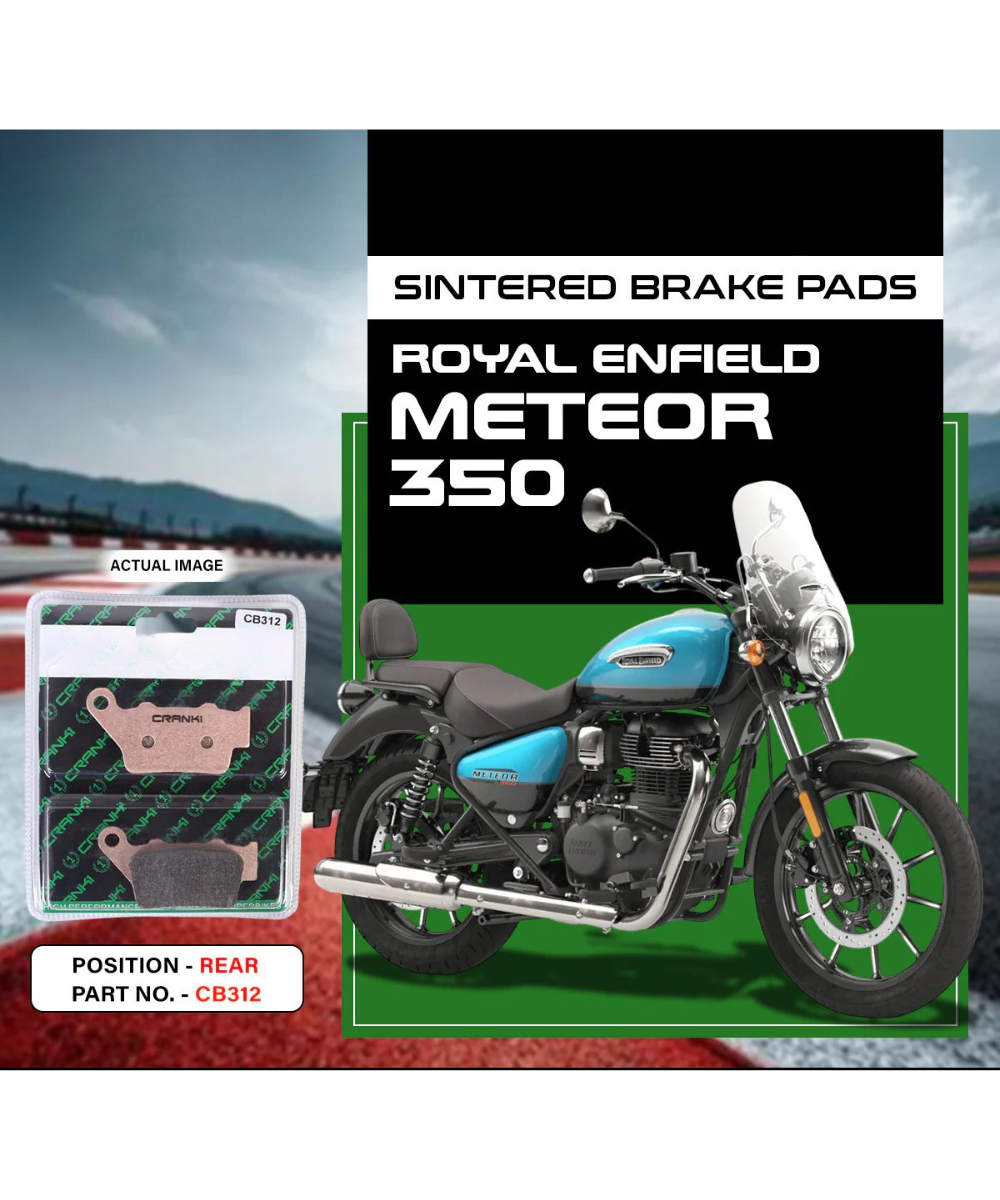 Crank1 Royal Enfield Meteor 350 Sintered Brake Pads