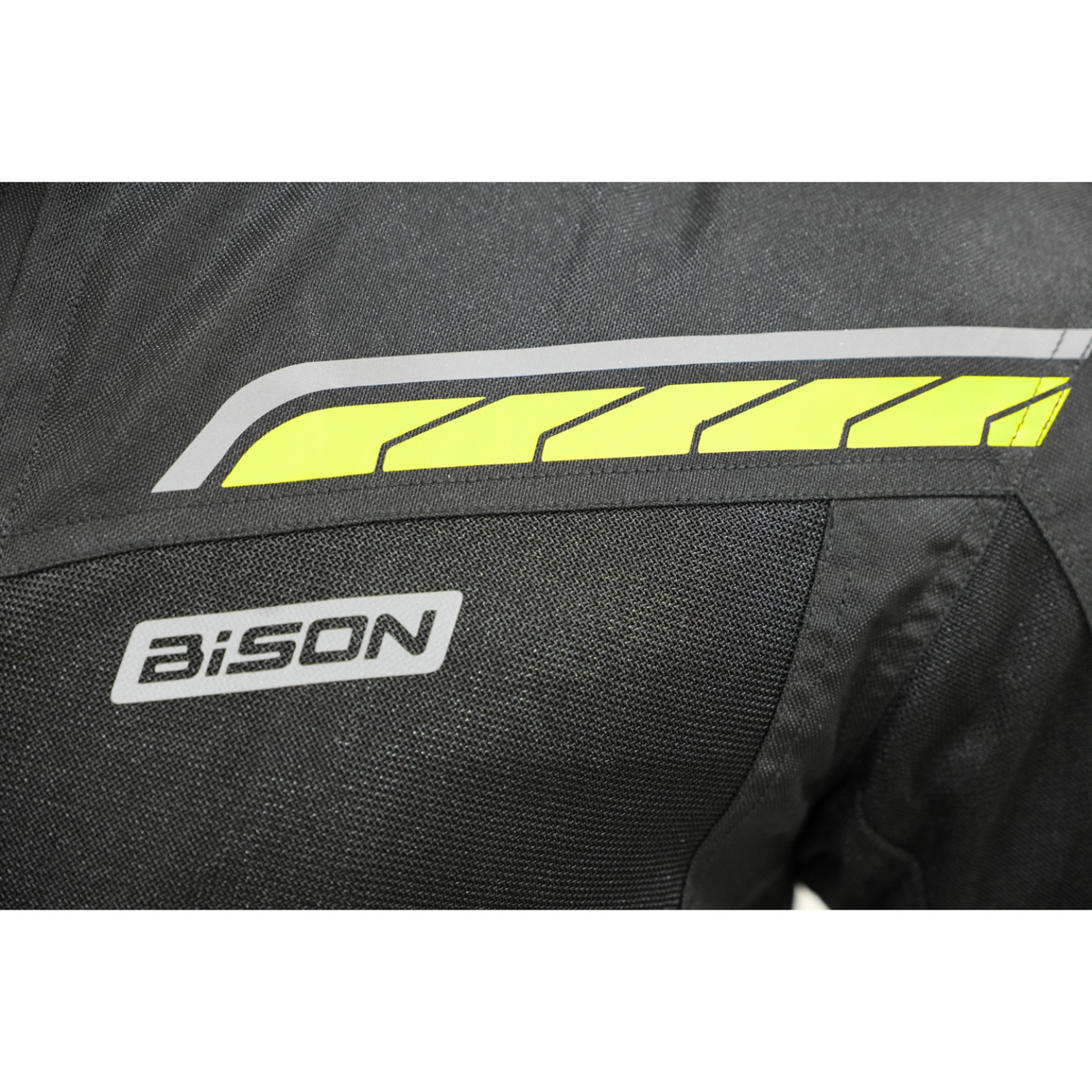 Bison ProGear Clavis Riding Jacket - Black Neon