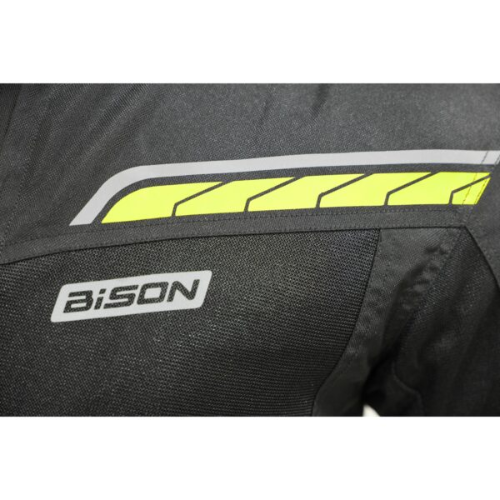 Bison ProGear Clavis Riding Jacket - Black Neon