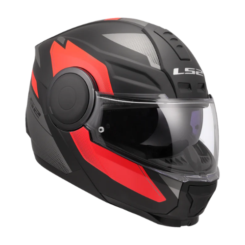 LS2 FF902 Scope ll Duria Helmet - Matt Black Red - LS2