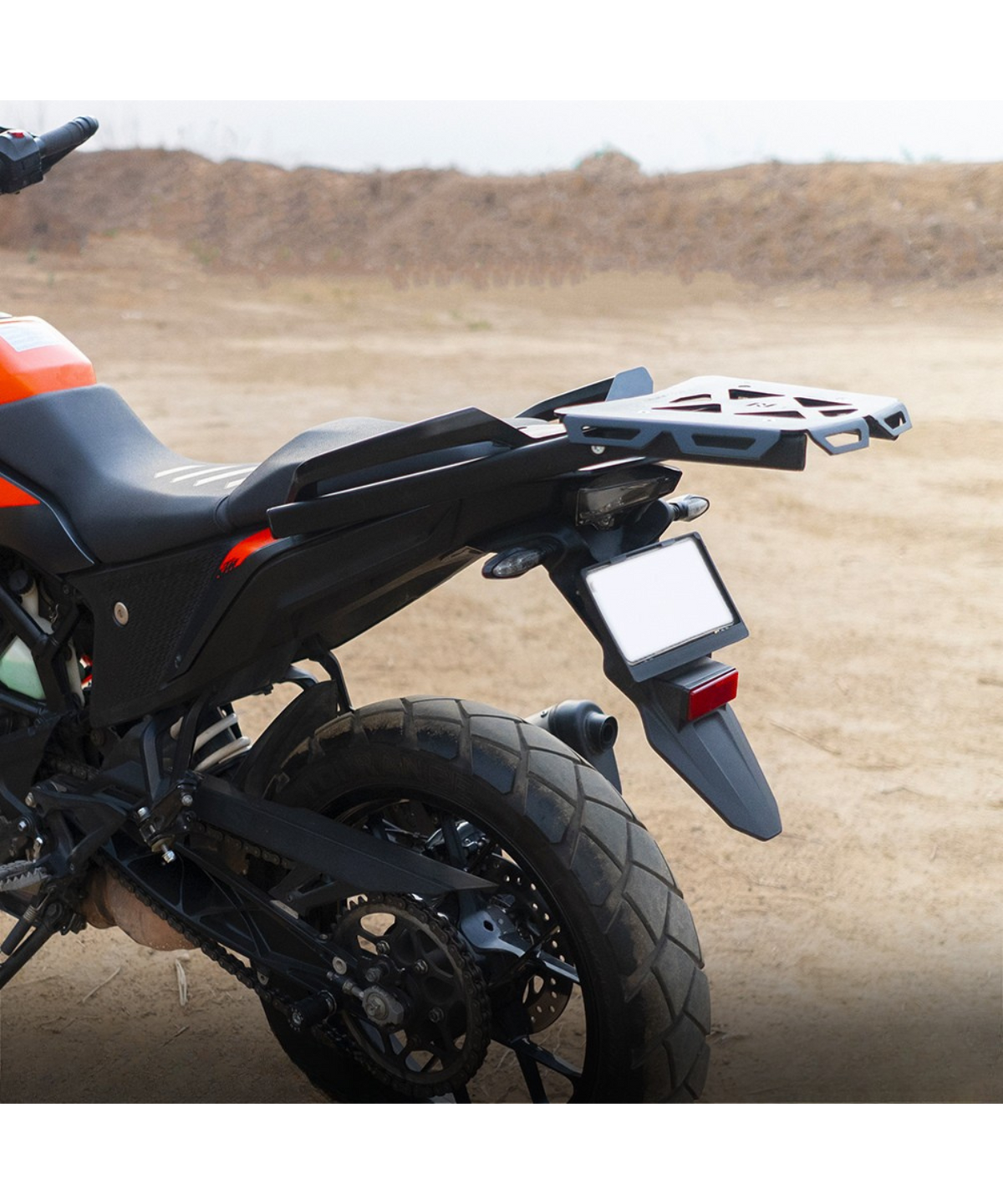 Zana KTM ADV 250/ 390/ 390 X (2025) Top Rack with Aluminium Plate - ZI-8454 - Zana