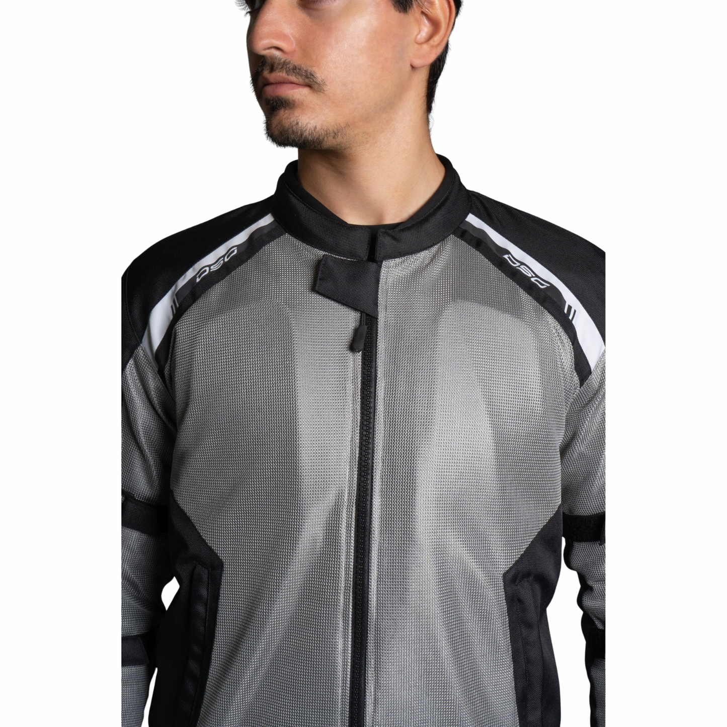 DSG Aire Mesh 2 Riding Jacket - Grey Black White
