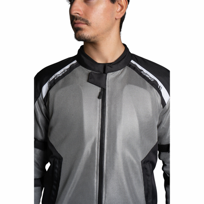 DSG Aire Mesh 2 Riding Jacket - Grey Black White