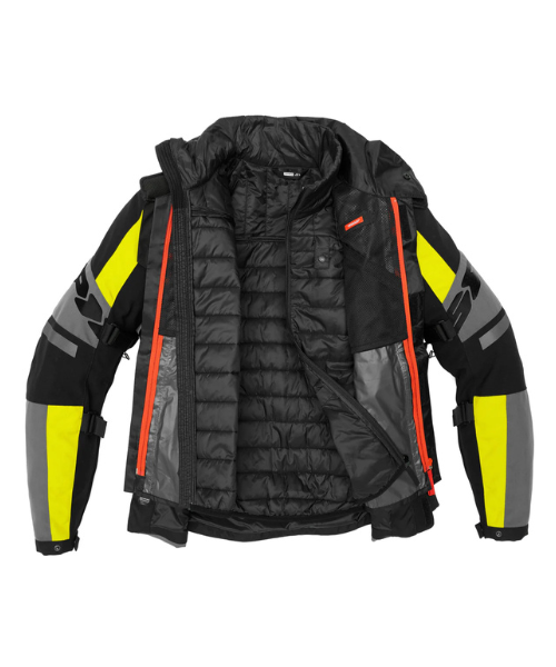 Spidi 4Season Evo Riding Jacket - Black Yellow