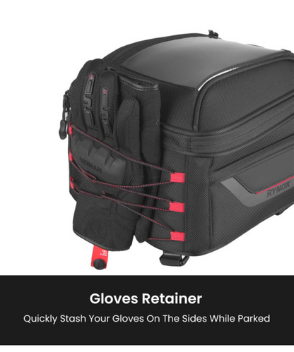 Rynox Optimus V3 Magnetic Tank Bag - 10L - Black