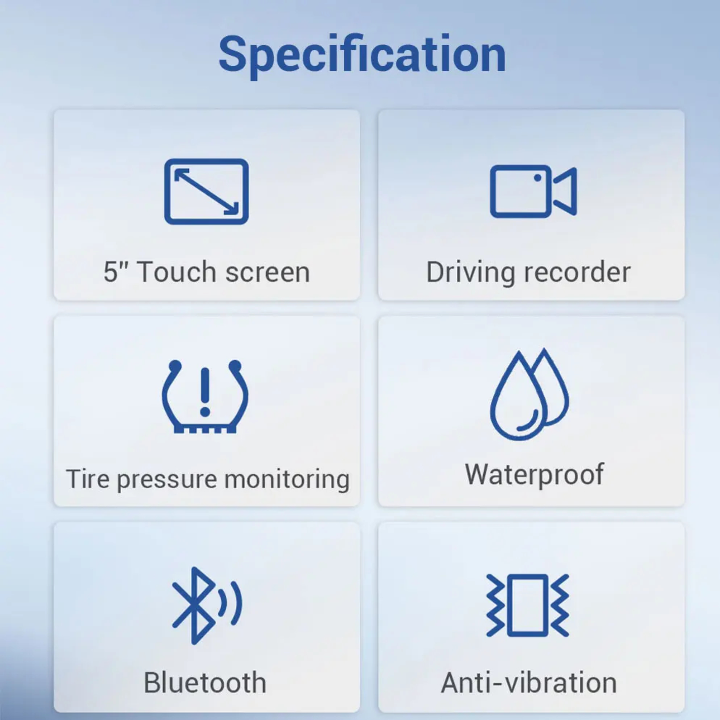 LBC Moto E1 Universal Navigation with TPMS / Cameras / Wired Remote