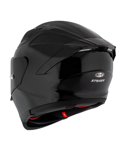 KYT Striker Plain Helmet - Gloss Black