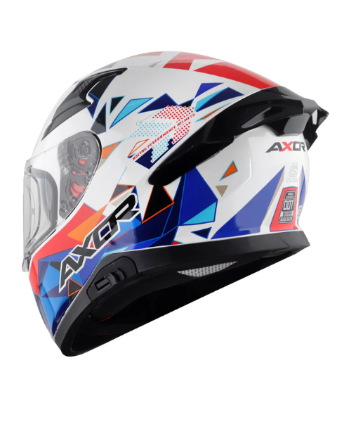 Axor Apex Prism Helmet - Gloss White Blue