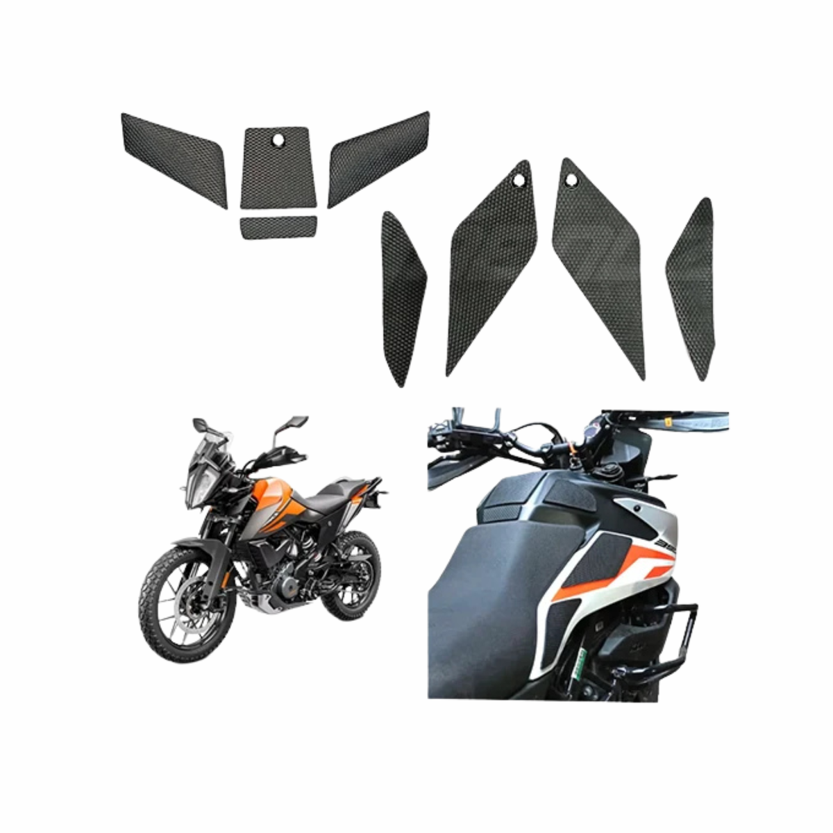 Mototrendz KTM ADV 250/390 (2025) Gen 1 Traction Pads