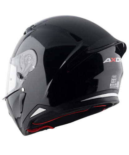 Axor Hunter Solid Color Helmet - Gloss Black