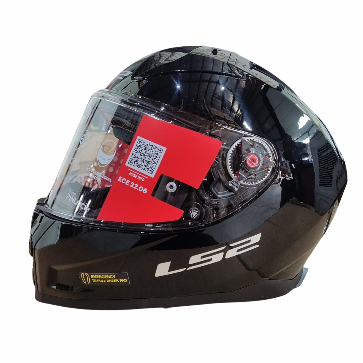 LS2 FF811 Vector ll Helmet - Solid Gloss Black