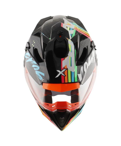 Axor X-cross X2 Dual Visor Helmet - Dull Black Grey
