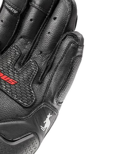 Solace Furious V3.0 CE Riding Gloves - Black White Red