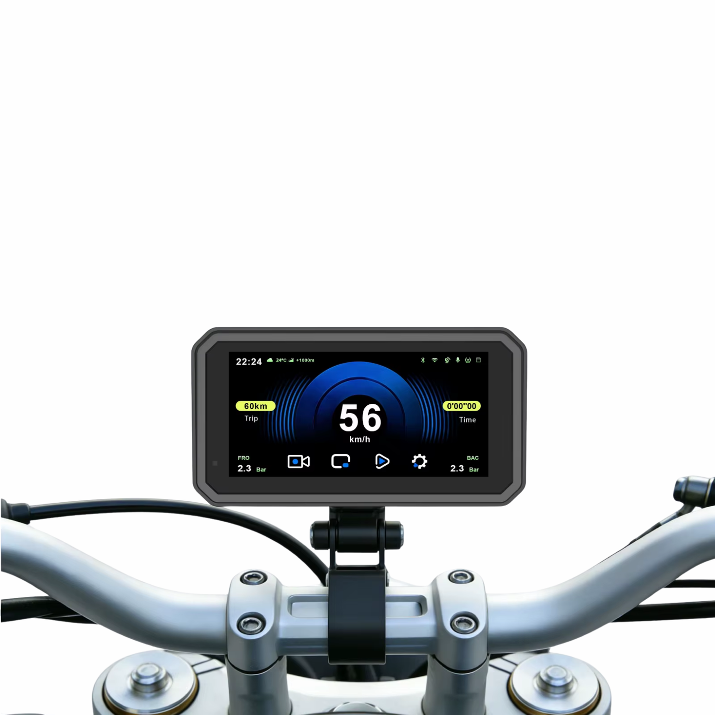 LBC Moto M3 Elite Pro Univarsal Plug and Play Navigation with TPMS