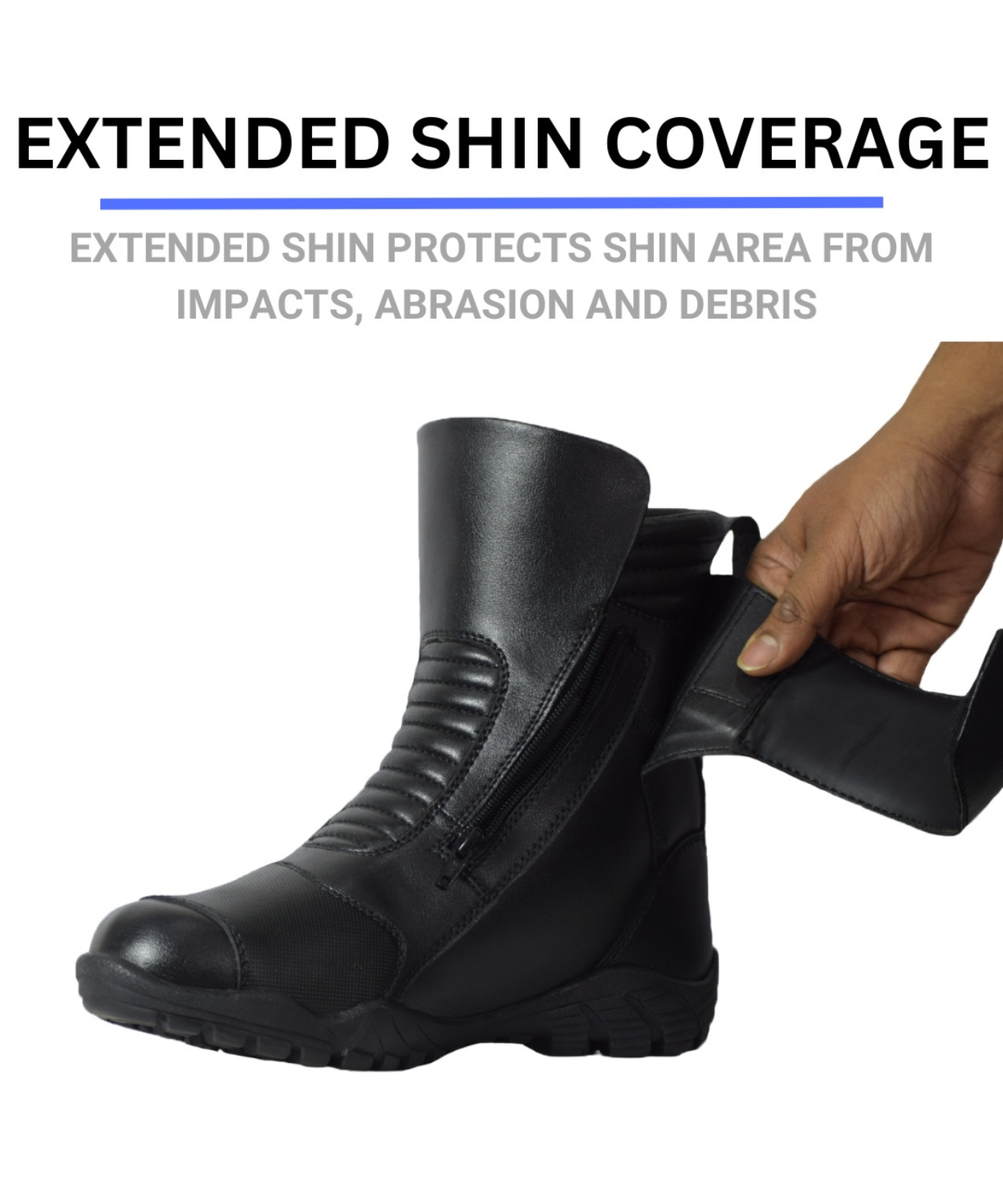 Bison ProGear Hunter Riding Boots - Black