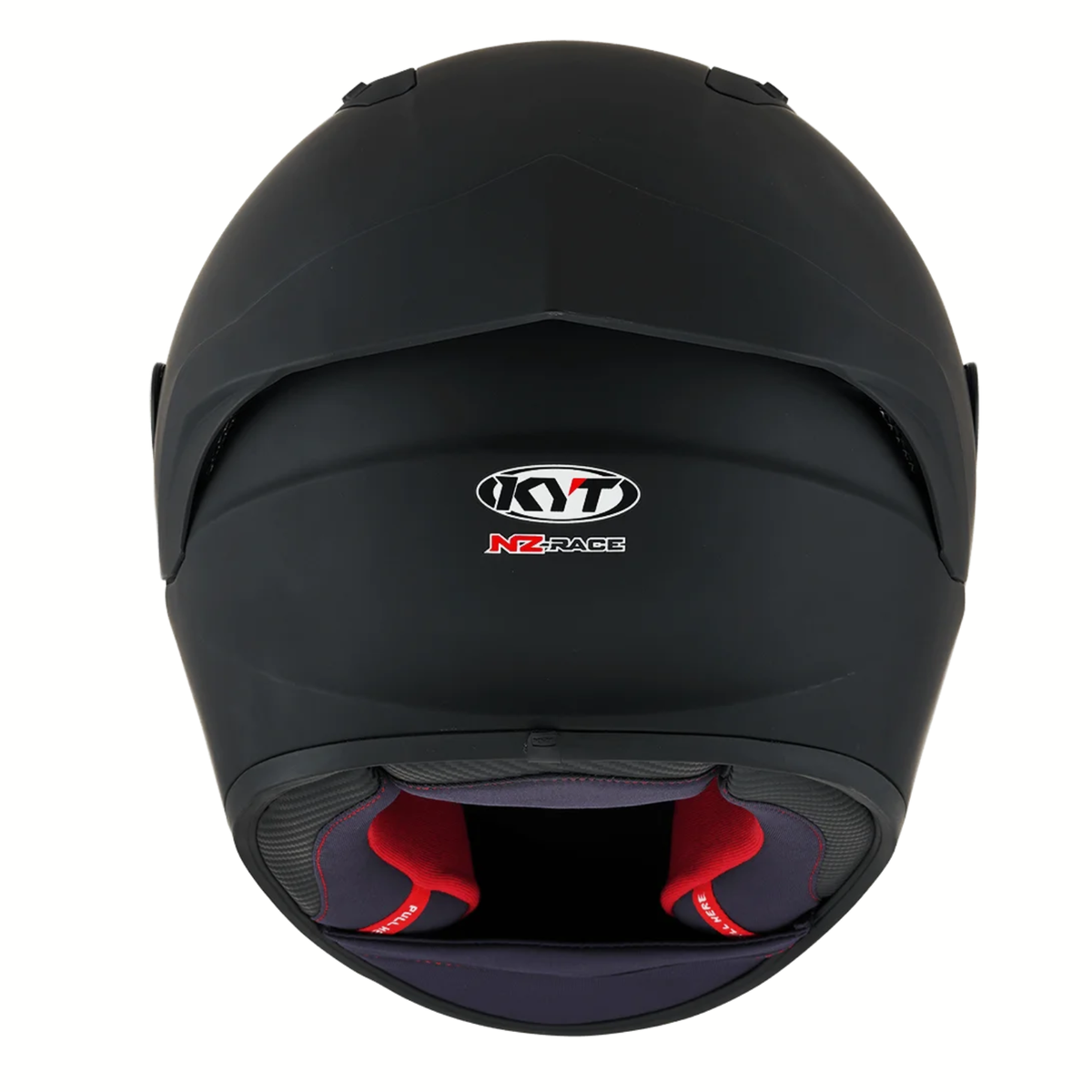 KYT NZ Race Plain Carbon Fiber Helmet (ECE 22.06) - Matt Black - KYT Helmets