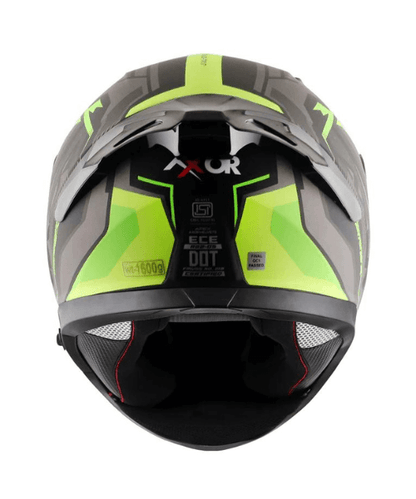 Axor Apex Roadtrip Helmet - Matt Black Neon Yellow