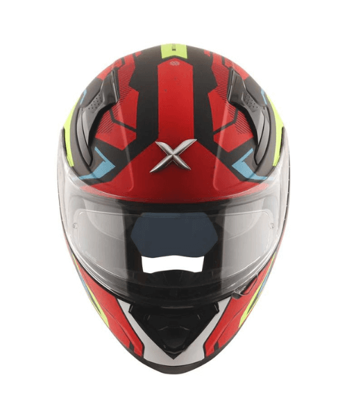 Axor Apex Roadtrip Helmet - Matt Black Red