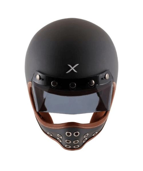 Axor Retro Moto-X Helmet - Dull Athena Grey