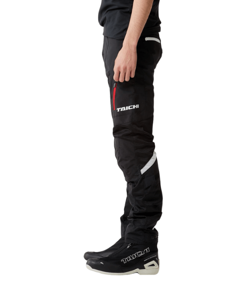 RS Taichi Cross Over Mesh Riding Pants - Black White