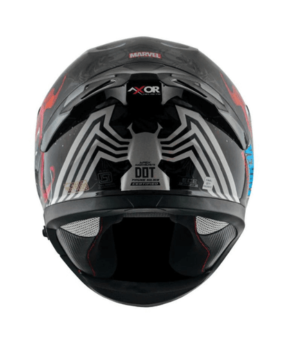 Axor Apex Marvel Venom Helmet - Gloss Black Red