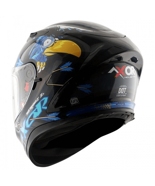 Axor Street Zazu Helmet - Black Blue