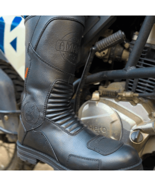 Amaroq Valiant Full Size Riding Boots - Black