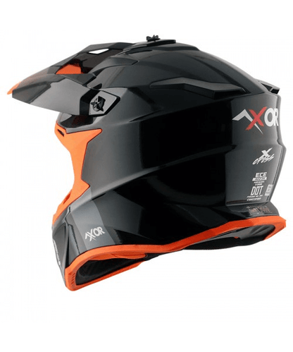 Axor X-Cross Helmet - Black Orange