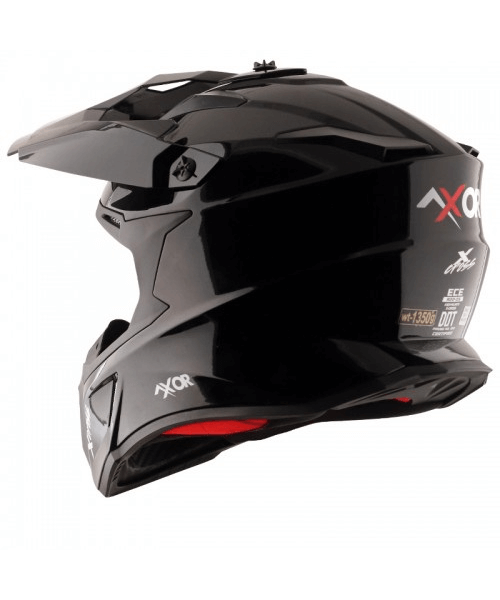 Axor X-Cross Helmet - Black Red