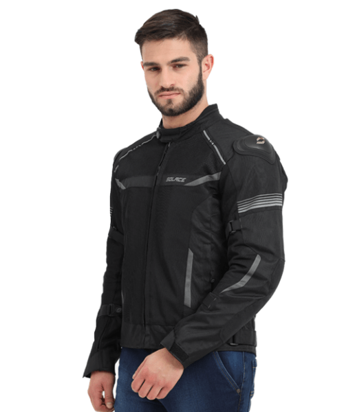 Solace Ramble Motorcycle Riding Jacket - Black