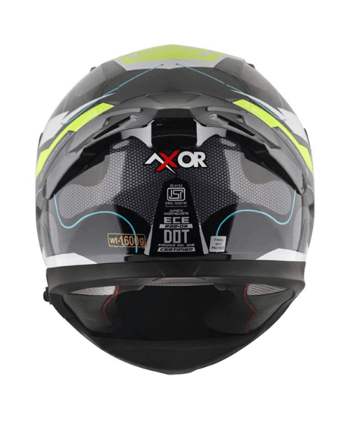 Axor Apex Dynamo Helmet - Gloss Black Neon Yellow