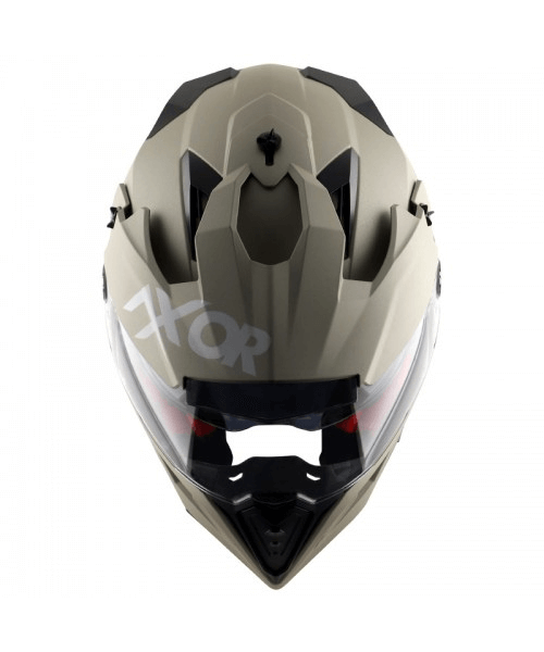 Axor X-Cross Dual Visor Sc Helmet - Nickel Red