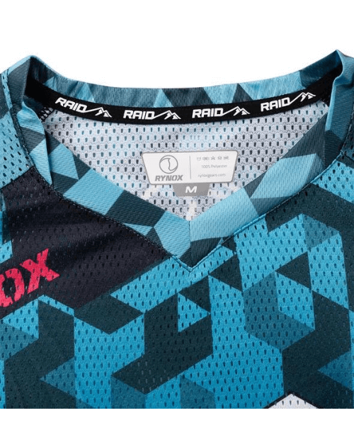 Rynox Fusion Neo Offroad Jersey - Cyber Blue