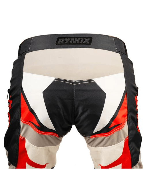 Rynox Dune Neo Offroad Pants - Black Red