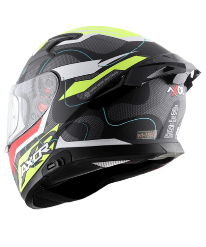 Axor Apex Dynamo Helmet - Matt Black Neon Yellow