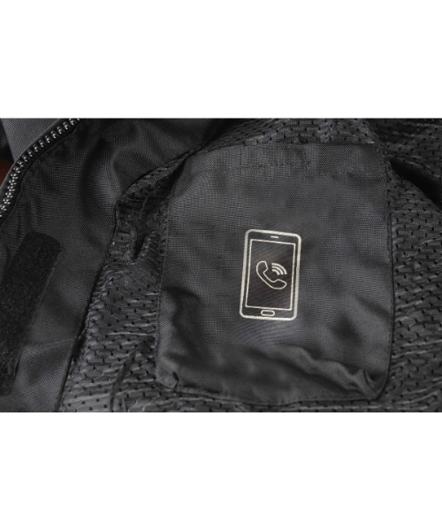 Axor Diva Riding Jacket - Black Red