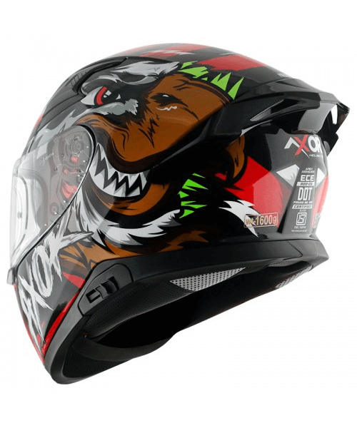 Axor Apex Falcon Helmet - Black Red