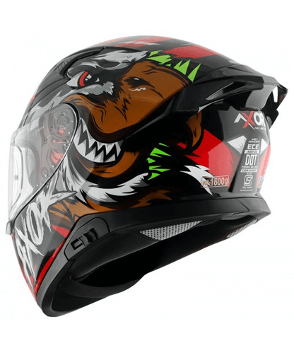 Axor Apex Falcon Helmet - Black Red